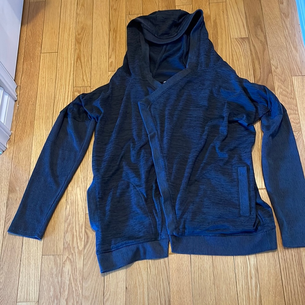 Athleta hoodie cardigan size medium